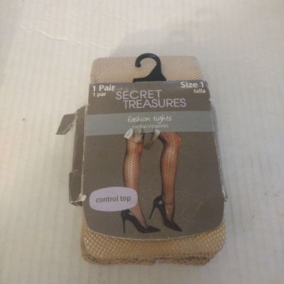 Women’s Secret Treasures Control Top Fashion Tights (1 Pair) NEW!